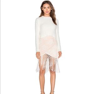 Revolve fringe skirt *Majorelle*